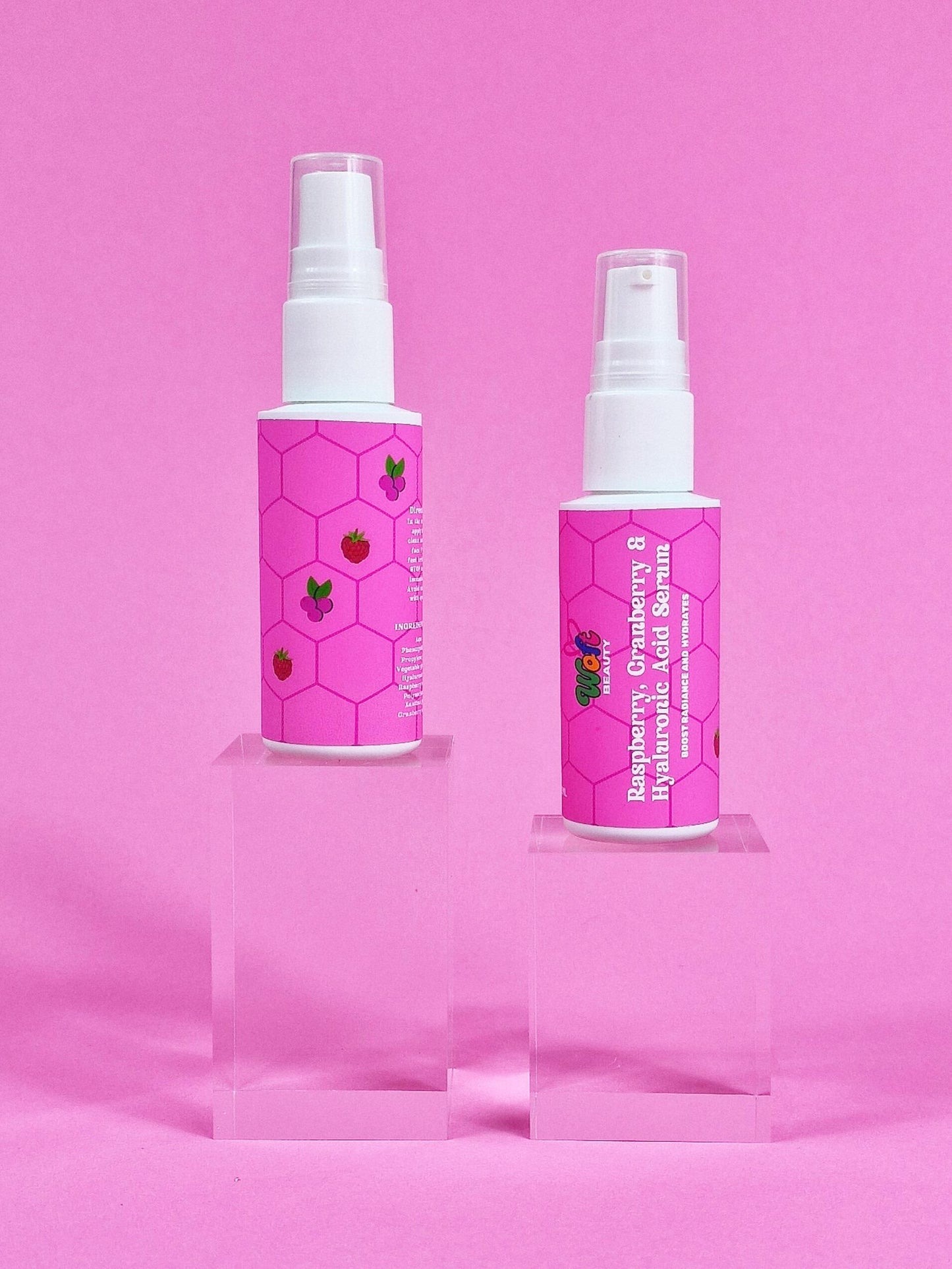 Raspberry Cranberry Hyaluronic Acid Brightening Serum